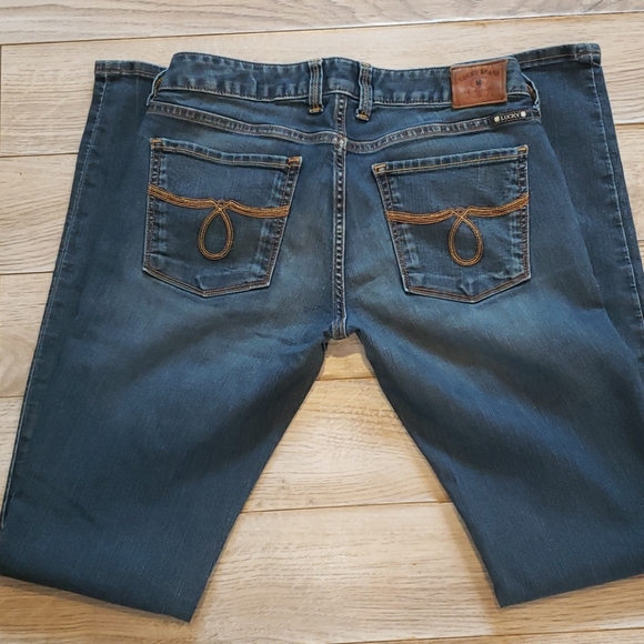 Lucky Brand Lola Straight Jeans Size 2 - Picture 4 of 9